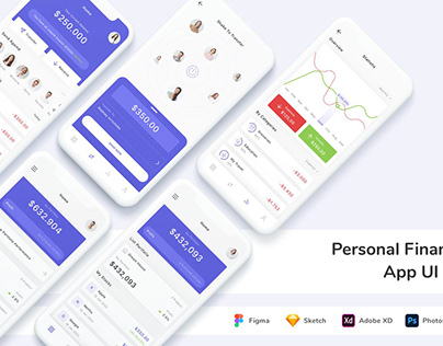Personal Finance App UI Kit
