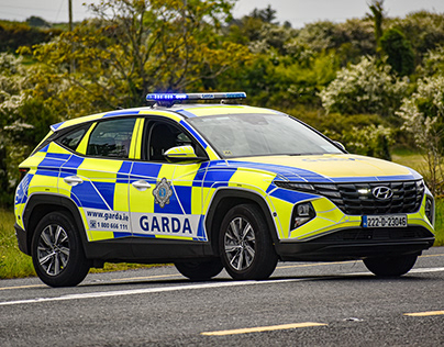 Ireland Garda Police Services Hyundai - May 2023