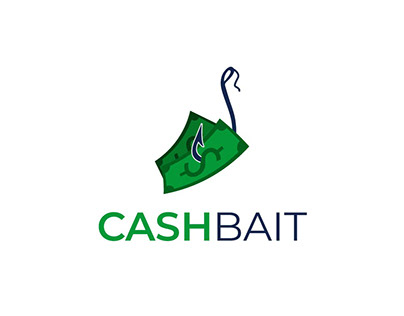 Cash Bait logo - Tech Minimal logo