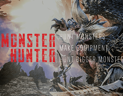 Stock photo spreads Monster Hunter