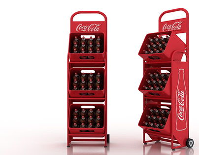 Cocacola Metal Stand