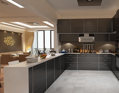 Kitchen with Lounge ~~