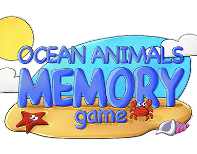 Memory game «Ocean animals»