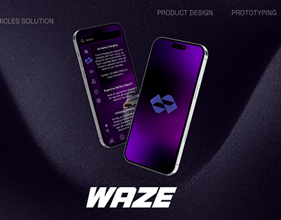 WAZE UI/UX App Design