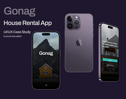 Gonag House Rental app UI/UX Case Study