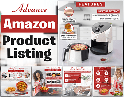 Professional Amazon product listing design