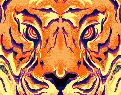 YEAR OF THE TIGER ILLUSTRATION