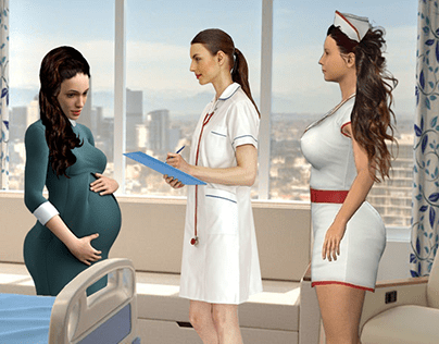 Pregnant Mother Simulator Game Screenshots