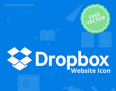 Dropbox Icon FREE PSD & AI
