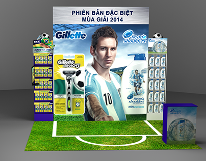 P&G Booth Worldcup 2014
