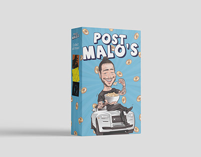 Post Malo's Cereal Package Design