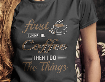 Coffee T-shirt Design