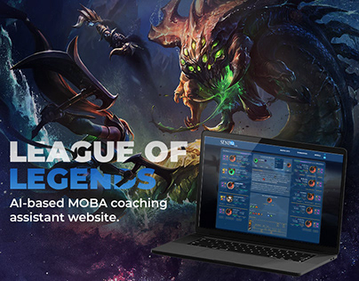 League of Legends AI MOBA coaching assistant website