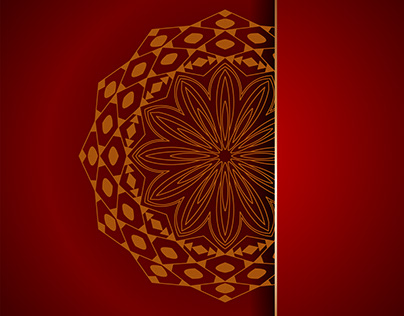 Mandala art pattern design