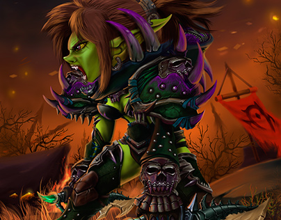 Warcraft Illustration