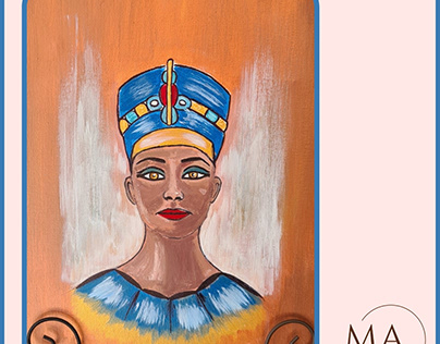 The Golden Pharaohs-Marwa Abouzeid Art-