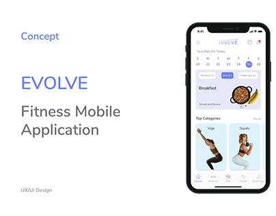 Evolve Fitness Mobile Apllication