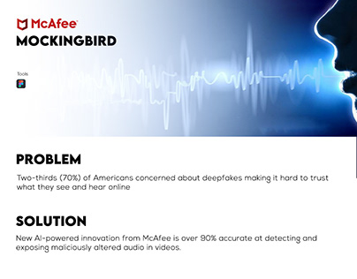 Project thumbnail - Project Mockingbird: Deepfake Audio Detection