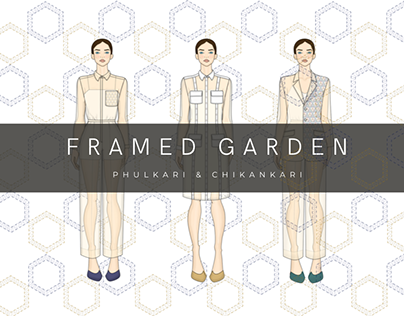 Framed Garden- Embroidery exploration