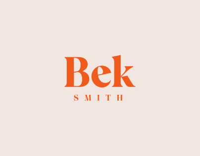 Bek Smith Photographer Brand Identity