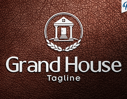 Grand House - Real Estate Logo
