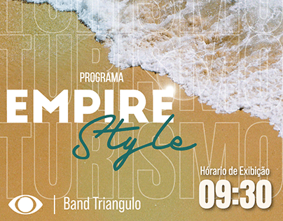 Posters para o Programa Empire Style Band Triangulo