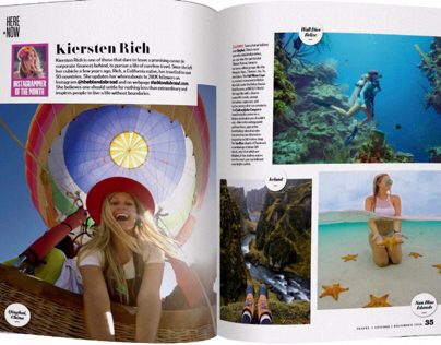 Magazine Spreads featuring Instagrammers