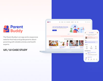 ParentBuddy - Parenting App and Responsive Website