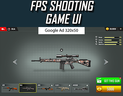 FPS Shooting Game UI