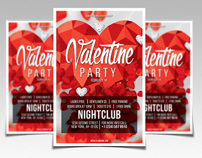 Valentine Party Flyer