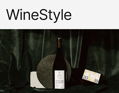 Winestyle - online store redesign website