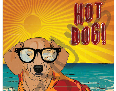 "Hot Dog" Doxie