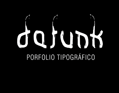 "dafunk" PORFOLIO TIPOGRÁFICO
