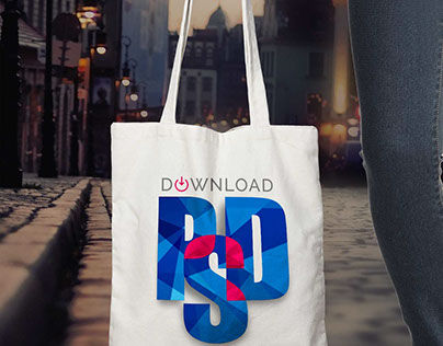 Canvas Shopping Bag Mockup Free PSD