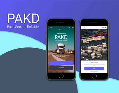 PAKD Logistic App UI