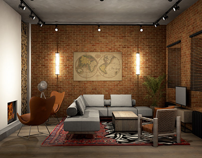 APARTMENT IN LOFT STYLE