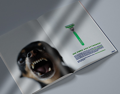 Gillette Mach3 Sensitive - Magazine Ad