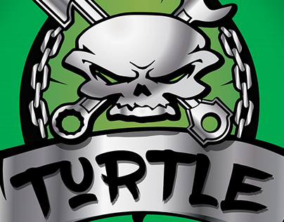 Turtle Customs. logo creation