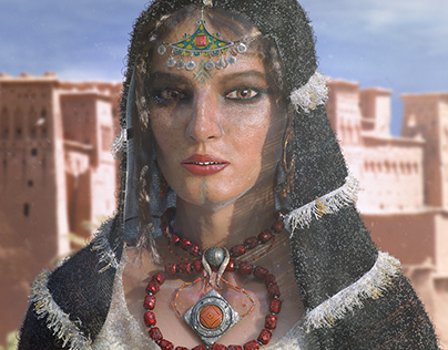 Hadda, a moroccan lady