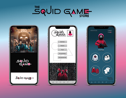 The SQUID GAME Store / Mobile App