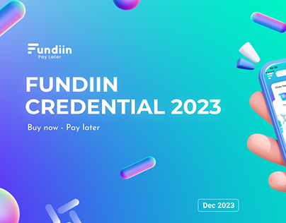 Project thumbnail - FUNDIIN CREDENTIAL 2023 | Case Study of Merchants