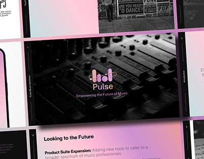 Project thumbnail - Pulse Music Solutions Pitch Deck