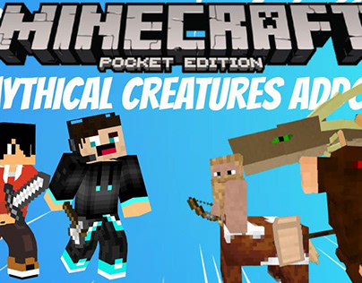 MYTHICAL CREATURES ADDON|MCPE AND BE 1.16