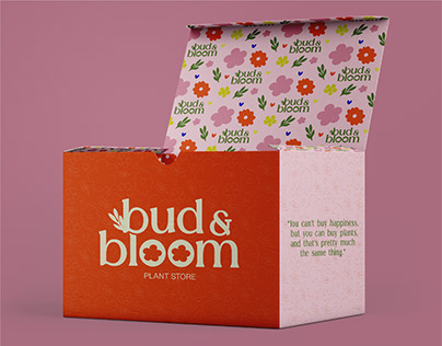 Bud & Bloom - Plant Store Brand Identity