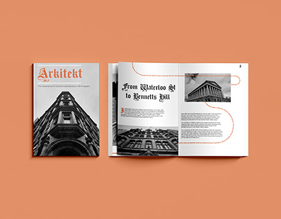 Architecture Magazine Spread