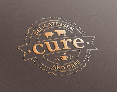 Cure Deli & Cafe Branding
