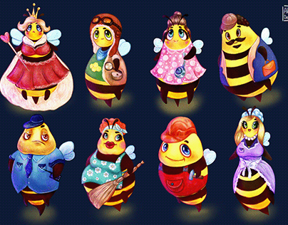 Casual bees