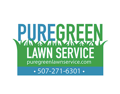 Pure Green Lawn Service Logo