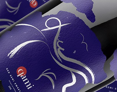 "Qami" wine (concept design for sale)