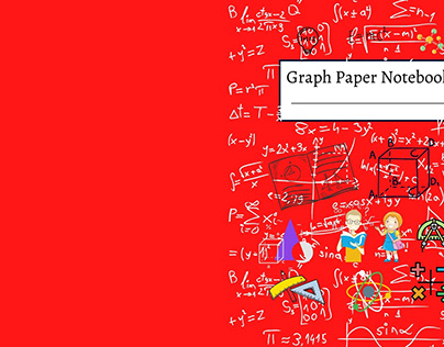 graph paper composition notebook cover